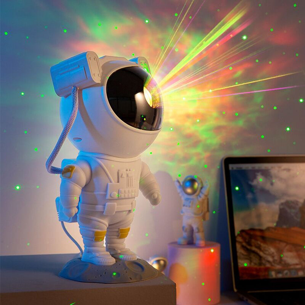 Astronaut Galaxy Star Projector - Starry Sky Night Light with Remote Control