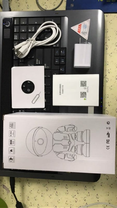 WiFi Smart Home Security Camera - HD Baby & Pet Monitor with Night Vision