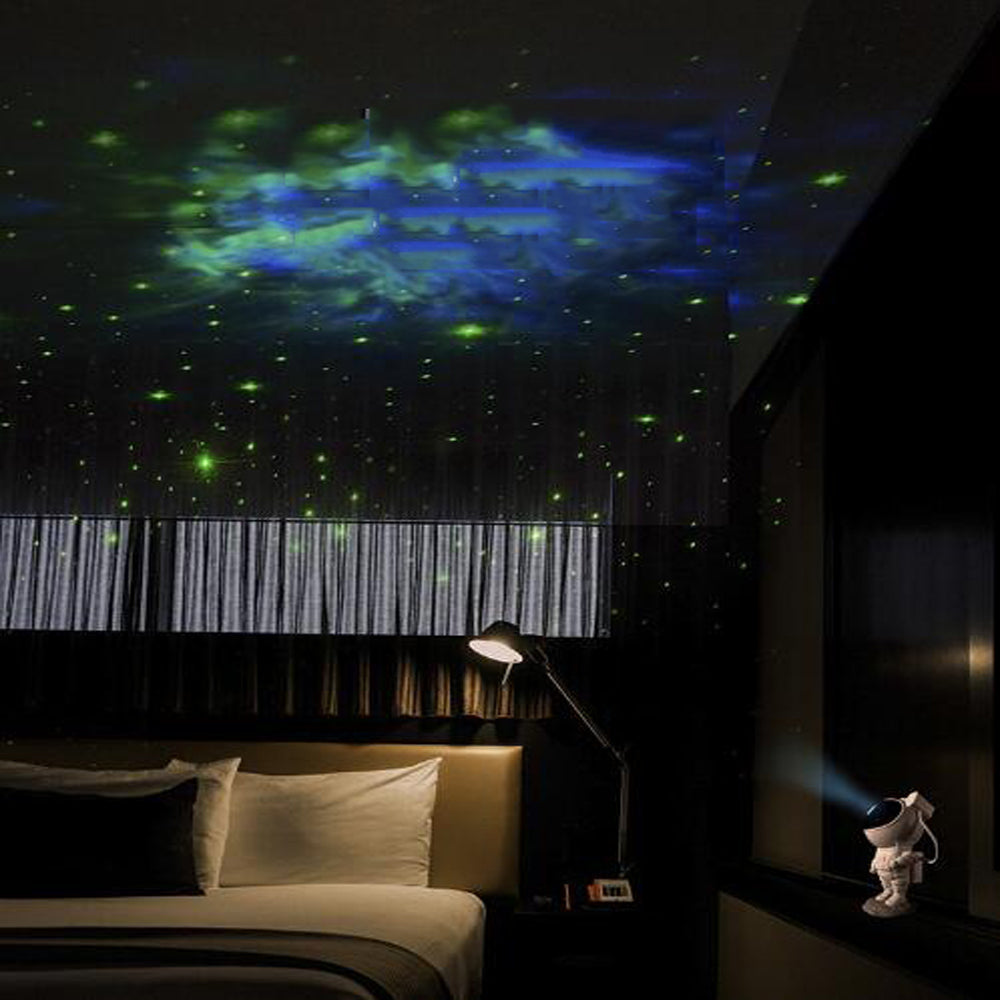 Astronaut Galaxy Star Projector - Starry Sky Night Light with Remote Control