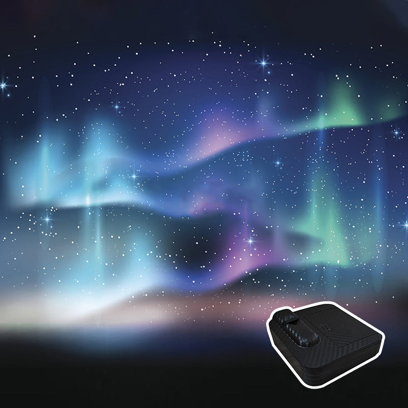 Galaxy Moon Projector Lamp - Aurora Night Light with Multiple Color Modes