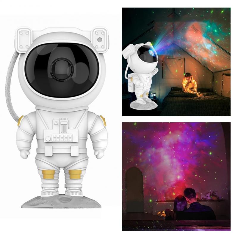 Astronaut Galaxy Star Projector - Starry Sky Night Light with Remote Control